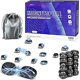 YKHSUAOU Magnetspiel, Magnetisches Schachspiel, Magnetsteine, Magnet Spiel, Magnetic Spiel, Magnetschach, Tisch-Magnet, Reisespiele für Familientreffen