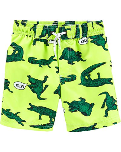 Carter's Boys' Baby Swim Trunk, Gators, 9 Months