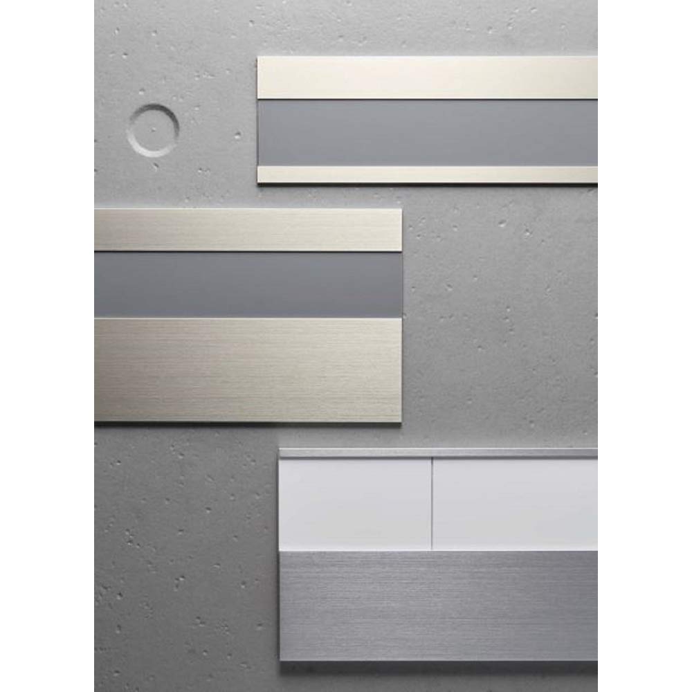 【8枚まとめ売り】 アルミニウム製室名札 KS-N20AS 210x74mm Amazon | ナスタ(NASTA) 室名札 アルミニウム KS-N20AS ステンカラー