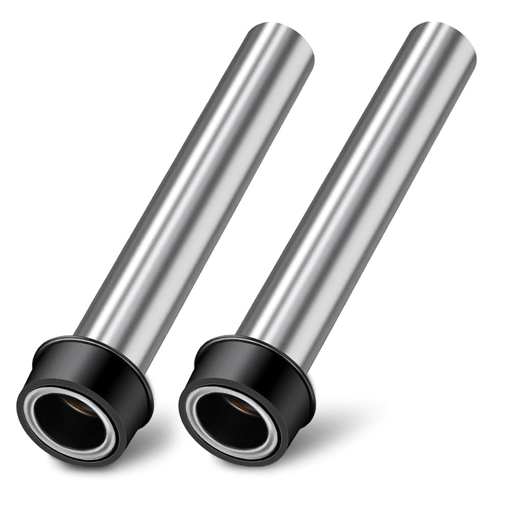 Osmond 2 Pcs Bar Sink Overflow Pipe 7.48 Inches Sink Strainer Pipe Sink Drain Tube For Holes Pipe Stopper Bathroom Pipes
