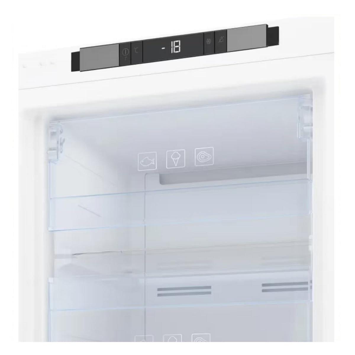Congélateur armoire intégrable BEKO BFNA247E40SN - 220L - Blanc