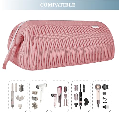 Image of Leudes Dy son Airwrap Travel Case for Shark Flex Style Fusion Hair Dryer