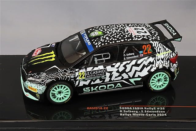 Amazon.co.jp: IXO MODELS 1/43 シュコダ ファビア ラリー2(2023