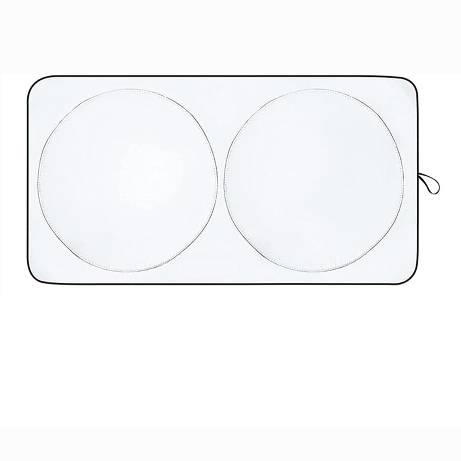 CBRWBKWHI Car Front Windshield Sunshade, for Hyundai Kona EV 2021-2023 2024 2025 sun protection Cover UV Block Foldable Heat Insulation Keep Your Vehicle Cool