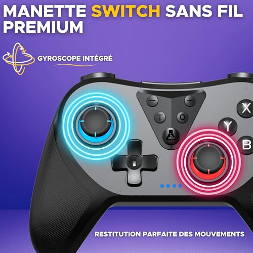 Manette Switch The G Lab K PAD HELIUM Sans fil Nintendo Switch - vue 6