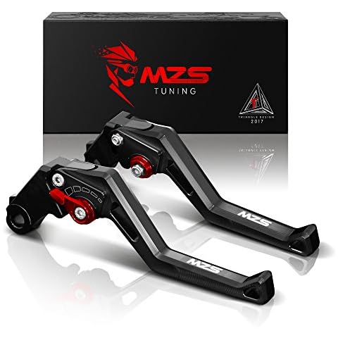 MZS Brake Clutch Levers Set Compatible GROM MSX125 2014-2022 | CBR250R 11-13 | CBR300R CB300R/F/FA 2014-21 | CB400F/R 13-15 | CBR500R CB500F/X 2013-2021 | CB125/F/R 19-2020 | MONKEY Z125 2019-2021 Cover