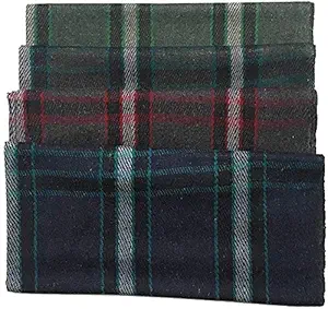 Bezzilish Home Woolen Relief Blankets for Donation - Size 50 X 82 inch (Multicolor)-Pack of 4