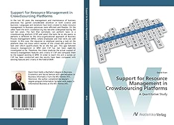 Support for Resource Management in Crowdsourcing Platforms