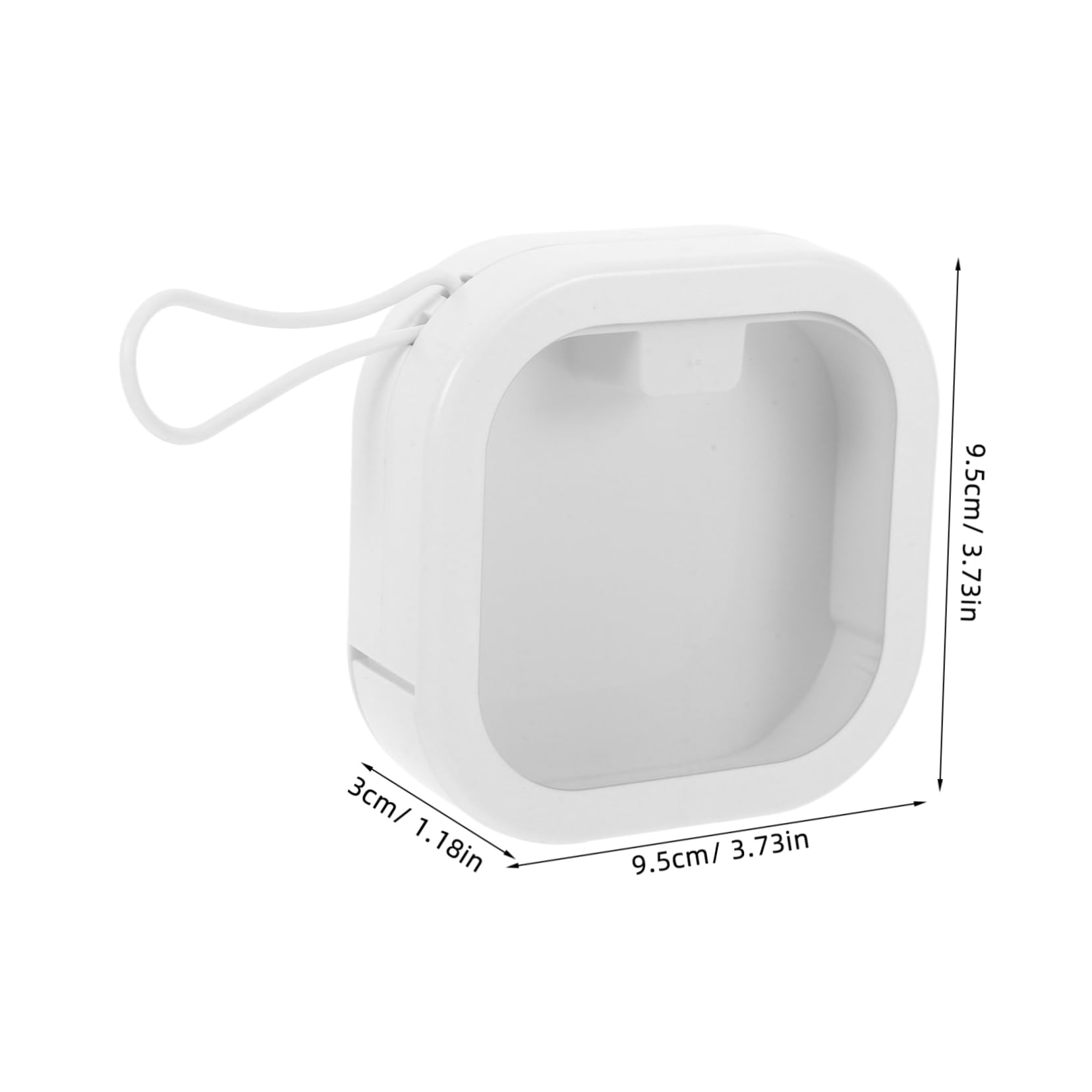 DECHOUS 5 Set Di Organizer Portatile Per Fiocchi Per Elegante Scatola Portaoggetti Per Accessori Con Clip 2 Pezzi X 5