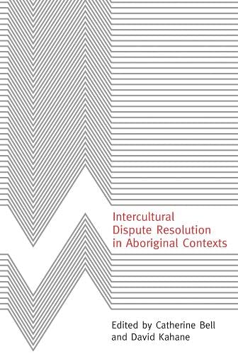 Intercultural Dispute Resolution in Aboriginal Con