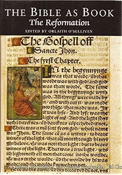 Hardcover The Bible As Book: The Reformation Book