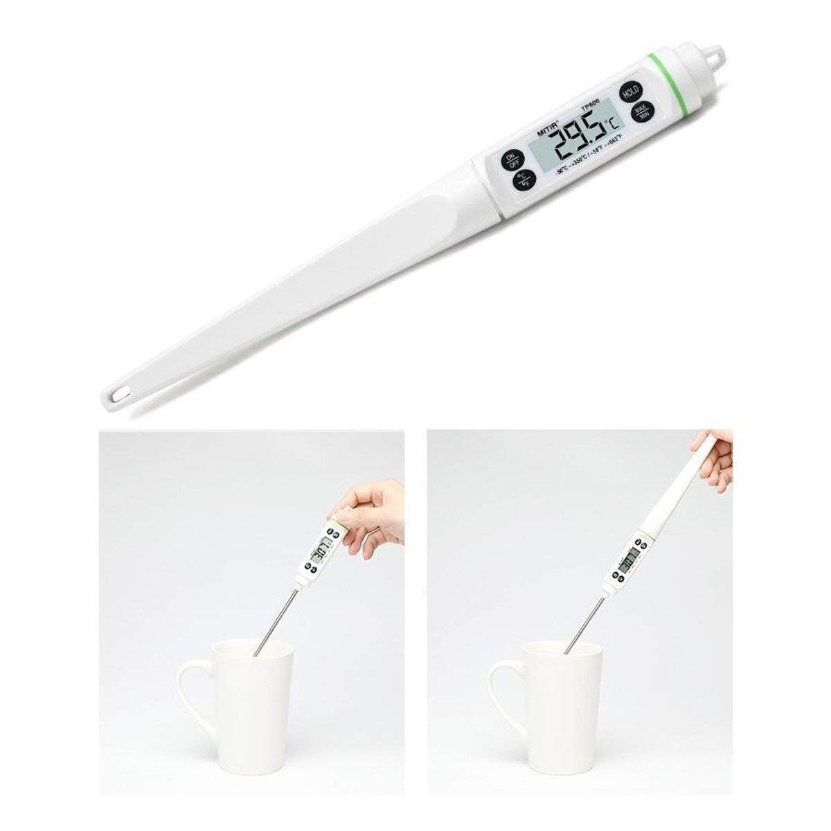 XINGYU Tipo di sonda Termometro per Alimenti da Cucina, Misuratore della Temperatura dell'olio, Misuratore di Temperatura del Latte per Bambini, Termometro elettronico Termometro Uten