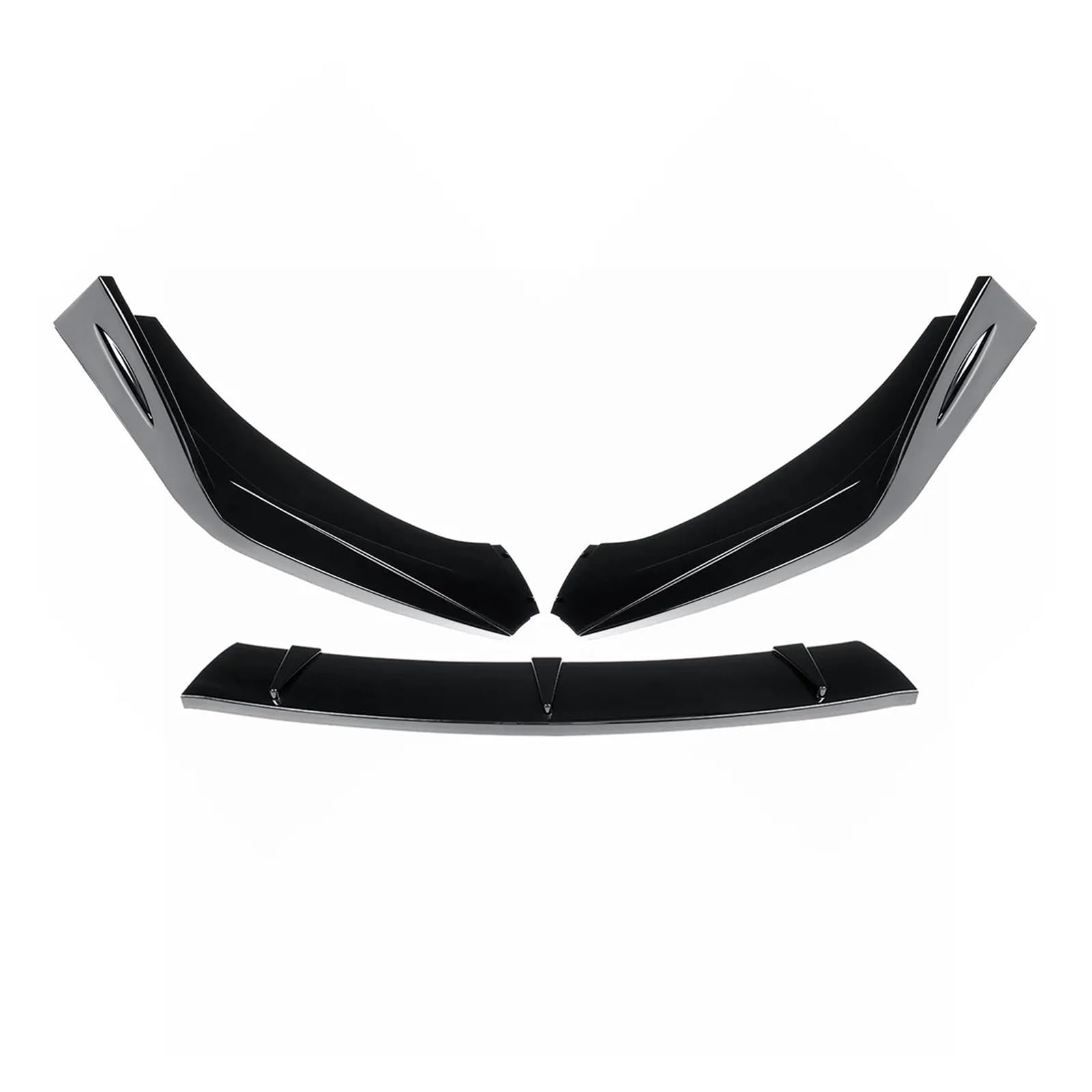 Zderzak przedni samochodu kompatybilny z Audi A6 C6 C5 Q7 A4 B5 Q5 A5 A7 A3 8P,3x Lip Body Kits Spoiler Lip Dyfuzor Deflektor Lip Protector Cover