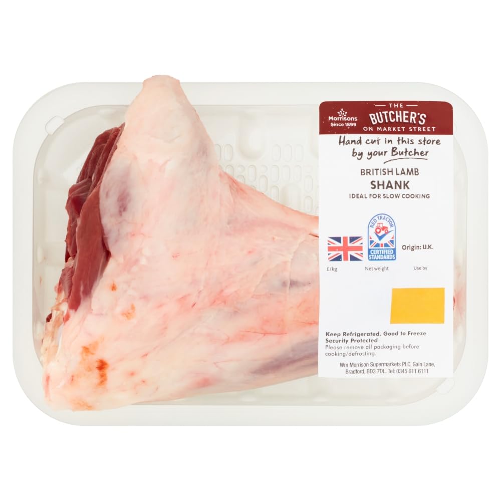 Morrisons Market Street Butcher's British Spring Lamb Shank (0.25kg - 0.49kg, typically 0.37kg)