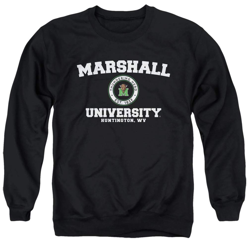 Marshall University Official Circle Logo Unisex Adult Crewneck Sweatshirt