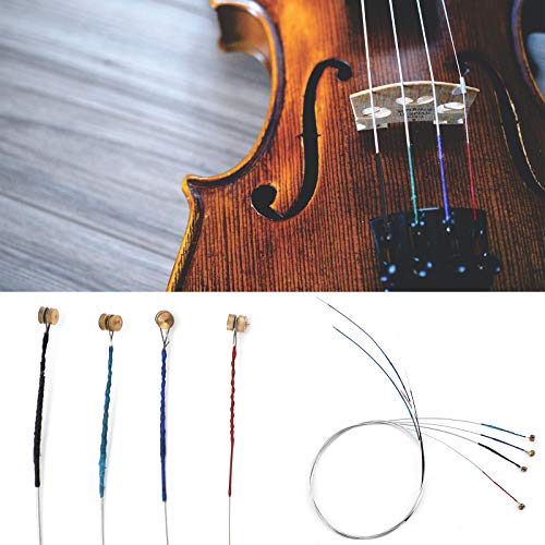 SAVITA Ensemble Universel De Cordes De Violon 4/4 Corde Argentée Classique (Gdae) Noyau En Acier Avec Rotule Nickelée… - Les Beatles, Paul McCartney, John Lennon, RIngo Starr, George Harrison SAVITA Ensemble Universel De Cordes De Violon 4/4 Corde Argentée Classique (Gdae) Noyau En Acier Avec Rotule Nickelée… – Image 5