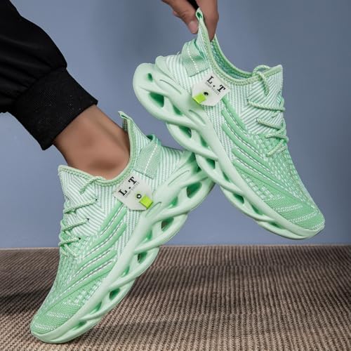 Image of DLWKIPV Women Running Shoes Walking Training Sneakers Sport Gym Fitness Tennis Shoes Non Slip Fashion Comfortable Lightweight Shoe for Casual Jogging Mesh Breathable Sneaker