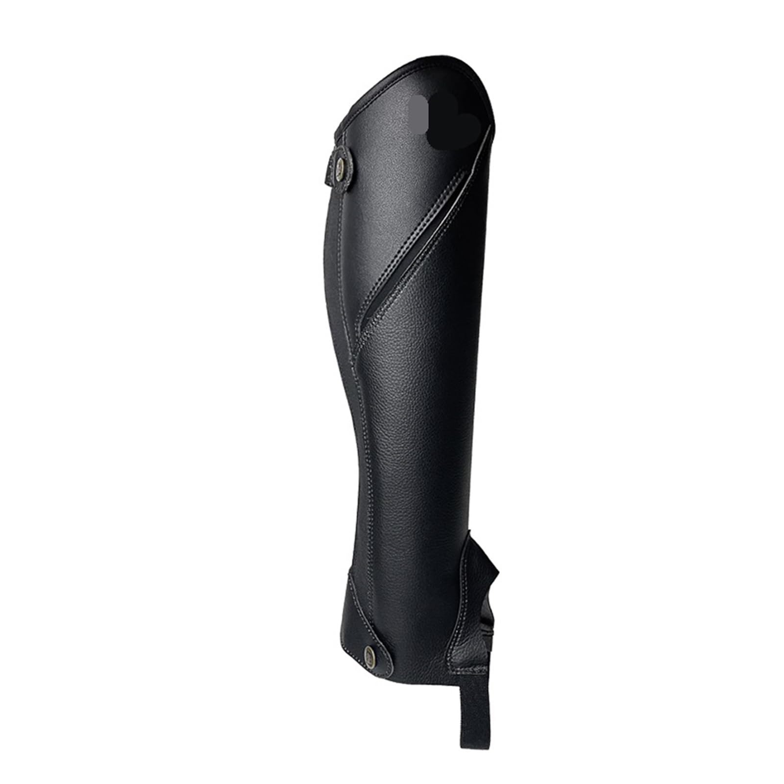 Reiten Half Chaps Reitleggings aus Stretchleder, professionelle Reitbekleidung, bequeme for Ritterbekleidung