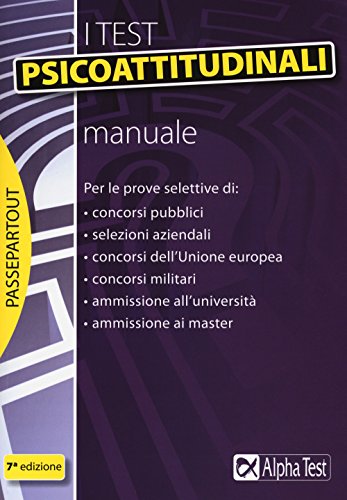 Libri sui test psicoattitudinali per concorsi pubblici (aggiornato al 2020)