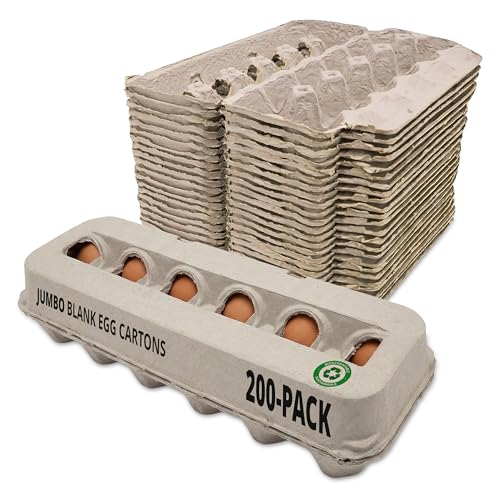 Stromberg’s Jumbo Blank Carton, 200 Pack