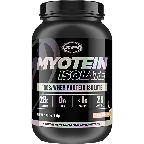 XPI Myotein Isolate (French Vanilla) 2LBS - Whey Protein Isolate - The Best Whey Protein Isolate Protein Powder XPI Myotein Isolate (French Vanilla) 2LBS - Whey Protein Isolate - The Best Whey Protein Isolate Protein Powder
