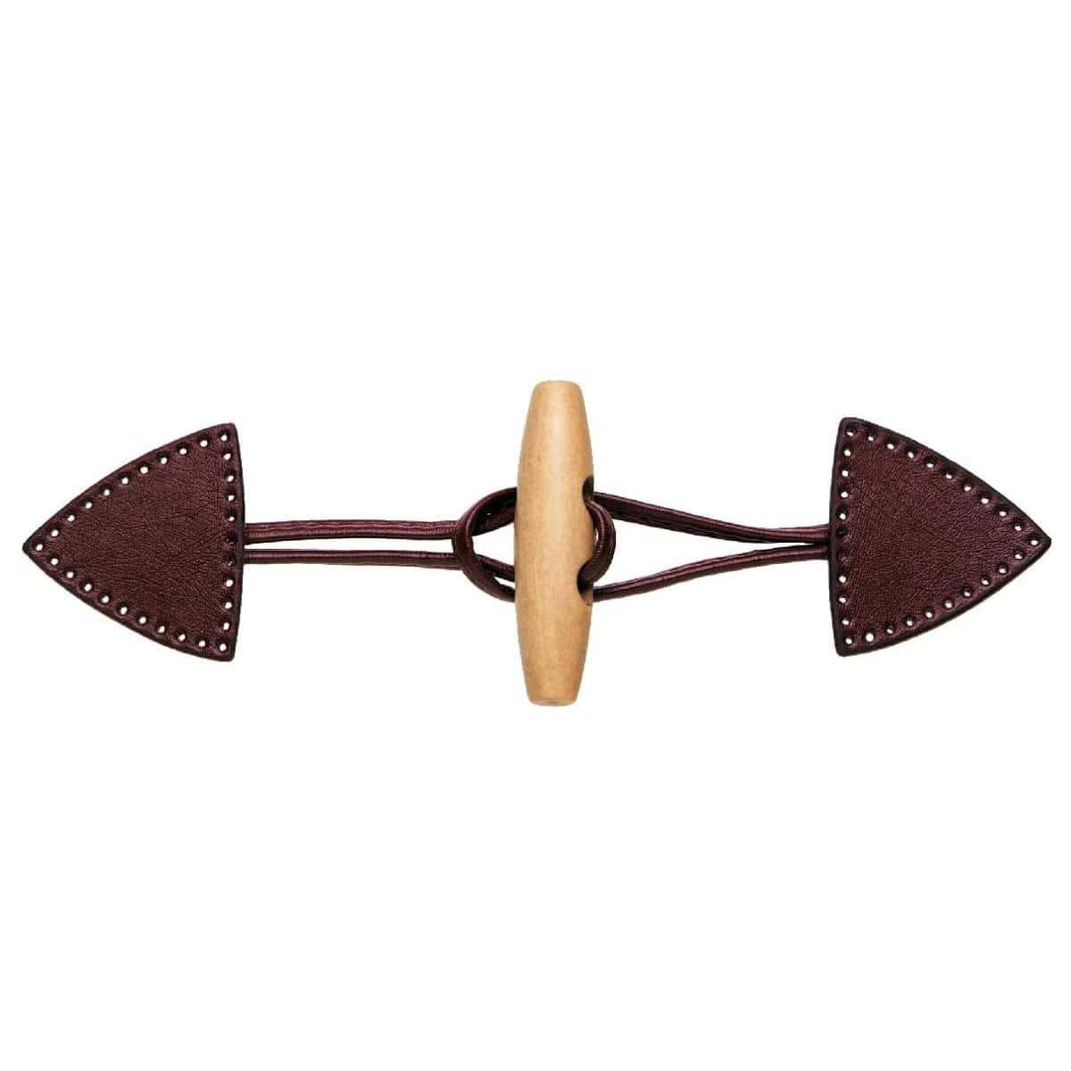 Prym Brown Toggle Fastening