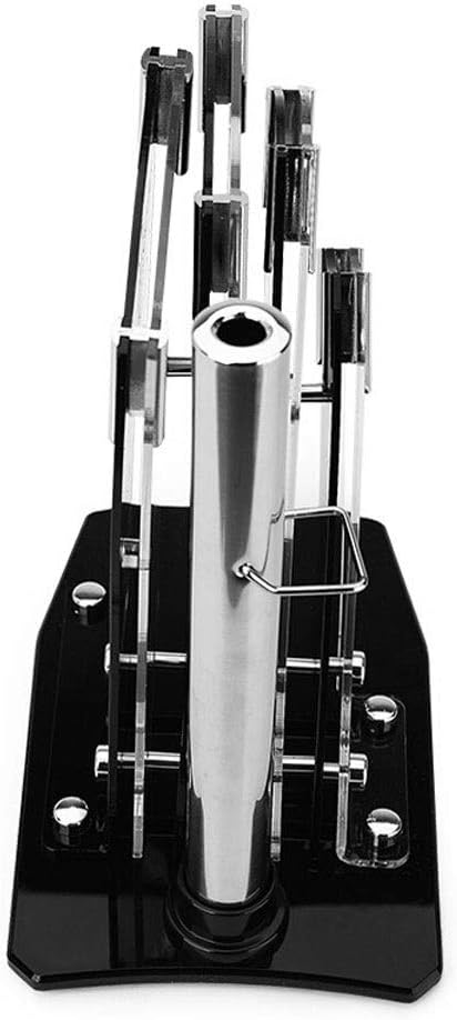 Kitchen Storage Rack Modern Minimalist Kitchen Racks Multi-Functional Acrylic Knife Holder Scissors Storage Rack (Including 6 Sipe) Storage Shelves