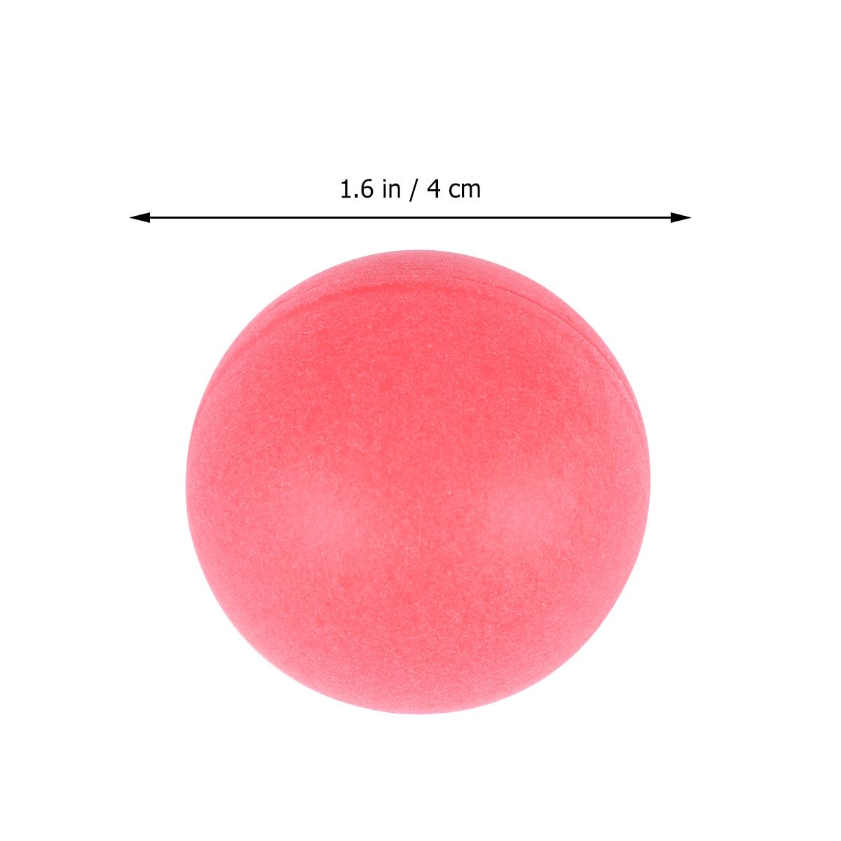 Balones de Ping Pong 40mm sin Costuras, 60 Piezas, PP Rojo