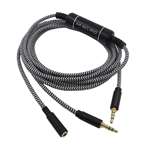 Cowhilan Adaptadores de audio Chat Link Pro Cable compatible con Elgato Game Capture HD60 S+HD60HD60 ProHD60 XXbox OneXbox Series XSPS4PS5