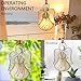 KUNDGLA Yellow Angel Suncatcher Stained Glass Panels Suncatcher for Windows Hangings Ornament Home or Garden Decorative Gifts for Mom Friends Teacher Birthday Christmas Tree Holiday Hanging Decor
