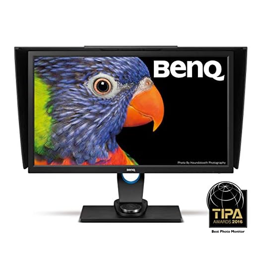 BenQ SW2700PT PhotoVue 27 inch QHD 1440p Photography Monitor | Hotkey Puck for Efficiency | AQCOLOR Technology for Accurate Reproduction
