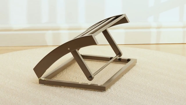 Amazon.co.jp: Focieulo フットレスト デスク下 高さ調整 オットマン