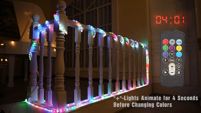 Amazon.com: Brizled Color Changing Rope Lights, 18ft 180 LED RGB