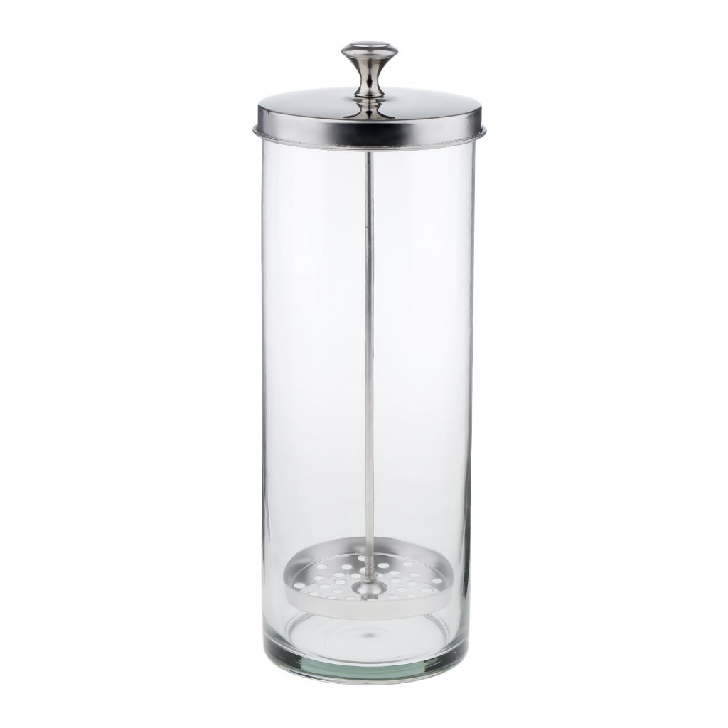 Clear Sanitizer Disinfectant Glass Jar For Hair Styling Tools Sanitizing L | Salon & Spa Equipment | Salon & Spa Supplies-image-30