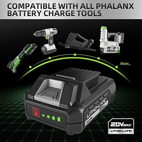 PHALANX 20Ah Lithium Ion Battery Upgrade Stable Energy