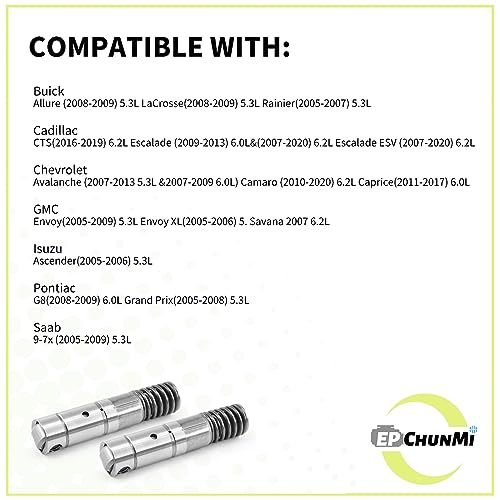 Epchunmi FH8Y011-AFM 8Pcs Afm Valve Lifters Fits 2005-2020 G-Mc/Cad-Illac/Chev-Rolet 4.3L 6.2L&6.0L&5.3L&4.8L Engine Replaces Jb-7011 12569256 12680871 12645725 thumb #4