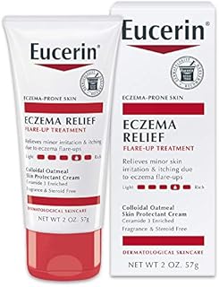 Eucerin Eczema Relief Flare-up Treatment - Provides Immediate Relief for Eczema-Prone Skin - 2 oz. Tube