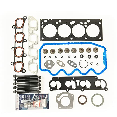 Image of Partsflow Cylinder Head Gasket Set With 10 Head Bolts Ford Focus 2.0L 121CID L4 SOHC, (8 VALVE), VIN CODE inchP inch 2000-2004 OE#HS8-20901, HB901, SL1000,HS9539PT-1, ES72672