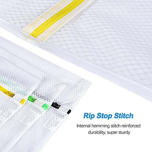 GOGOODA-5-Set-Mesh-Laundry-Bags-Delicates-Washing-Bags-Multisize-for-Sweater-Blouse-Hosiery-Bras-Machine-Wash-Bags-for-Travel-Storage-Organization