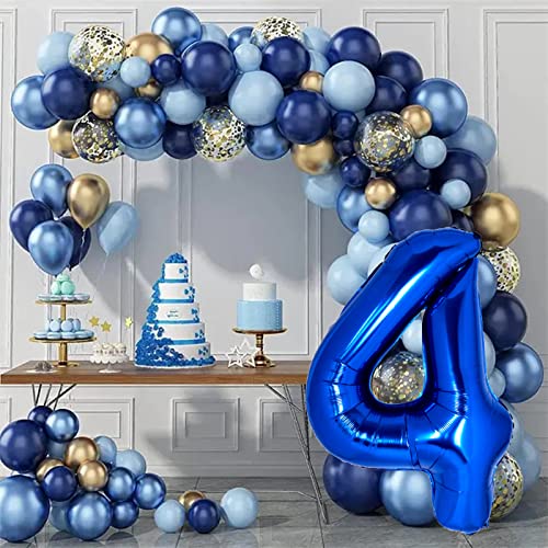 Huge 40 Inch Navy Blue Number 3 Balloon Blue 3Rd Birthday Party Supplies Decors For Kids Boys Girl 3 Balloon 3 Years Old Balloon Anniversary Party Decors Digital Balloon Decor Theme Party Photo Shoot #TOP5