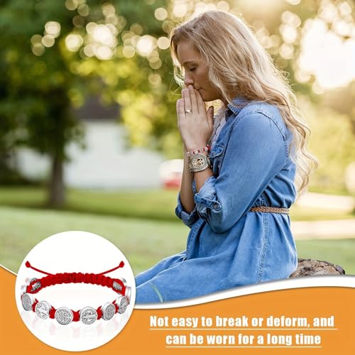 Pulseras benedictinas de hilo para tu protección espiritual en el día a día 2