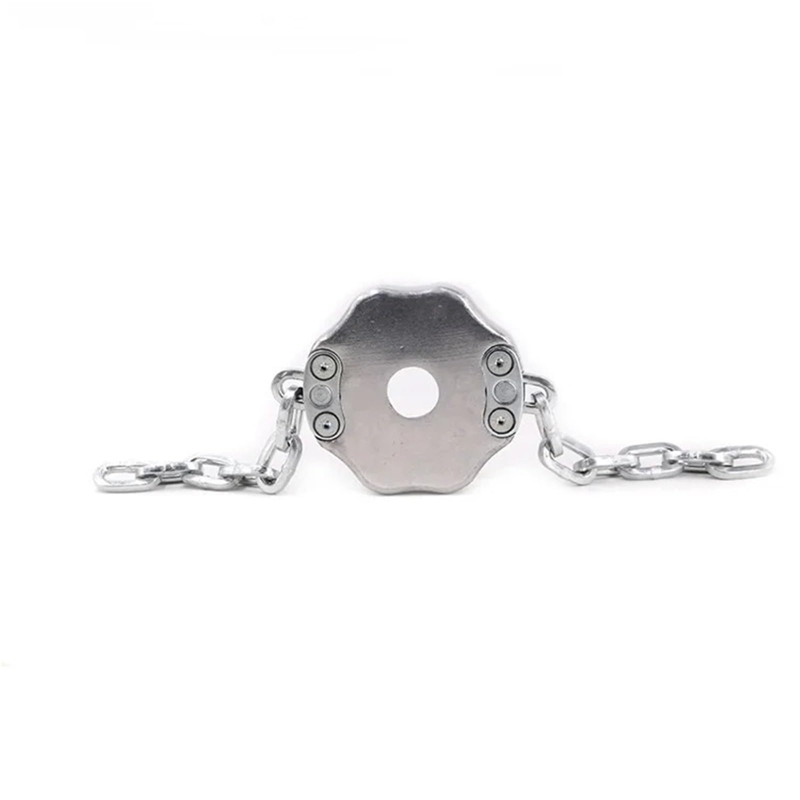 Compatible con Cabezal genérico | Cadena de acero al manganeso, desmontaje, desbrozadora, juego de reparación de recortadora de jardín