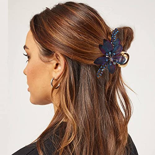 Runmi Fermagli per capelli a forma di fiore, in