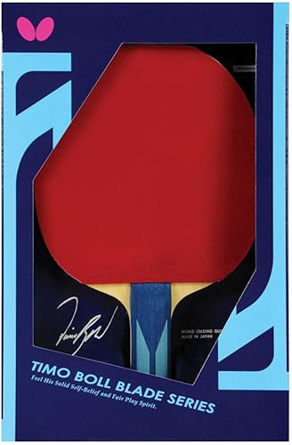 Butterfly Timo Boll ALC Blade & Tenergy 05 - Raqueta de tenis de mesa Shakehand de goma, serie Pro-Line, compuesta de nuestras cuchillas y gomas más