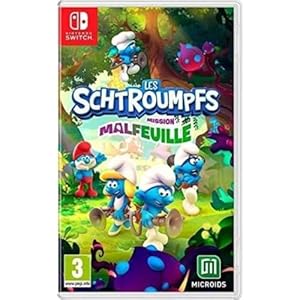 Jeu de Plateforme - Aventure des Schtroumpfs - Mission Malfeuille (Nintendo Switch)