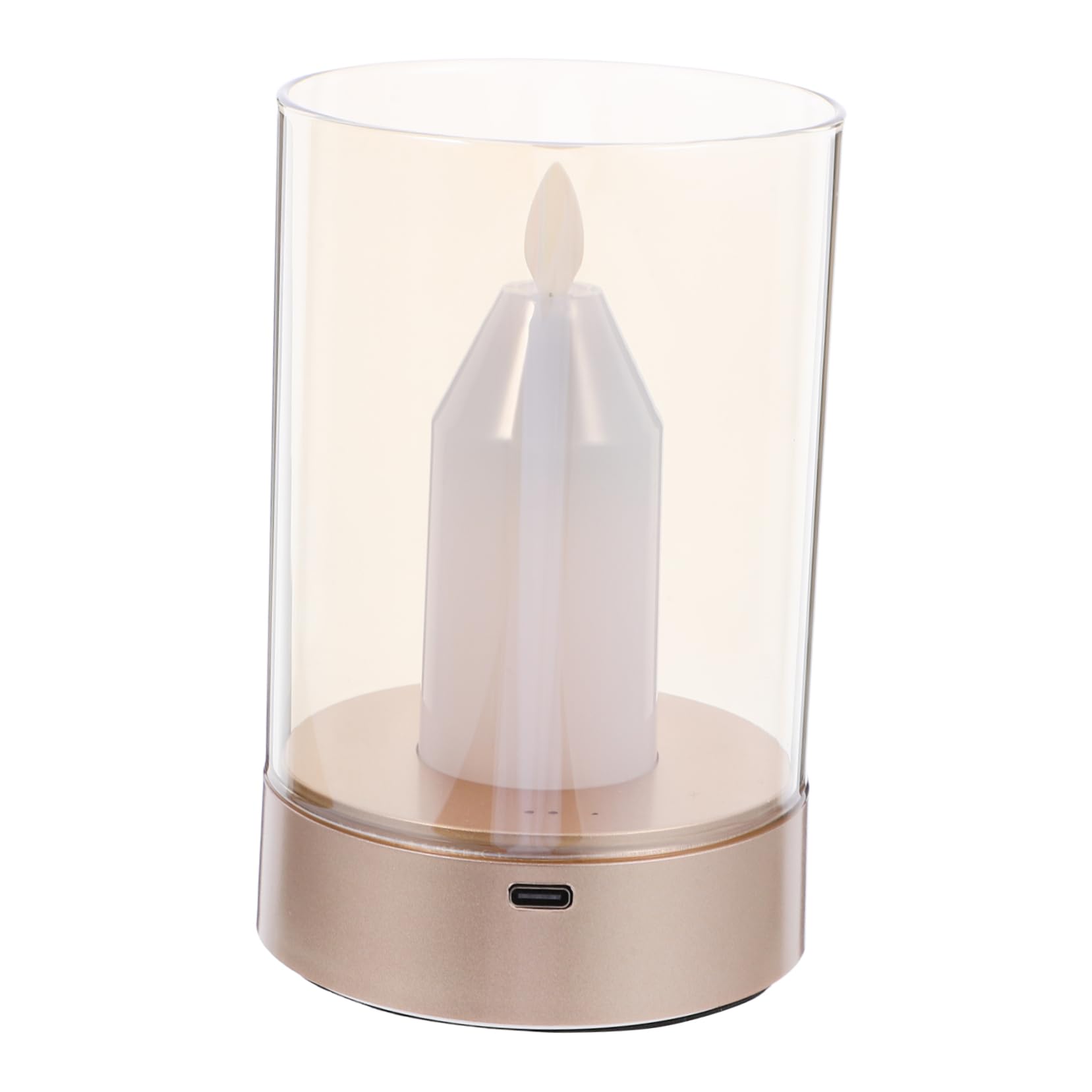 TEHAUX Lampada Da Tavolo Forma Candela Luce Notturna Decorativa Candela Elettronica Luce Da Scrivania Per Fotografia