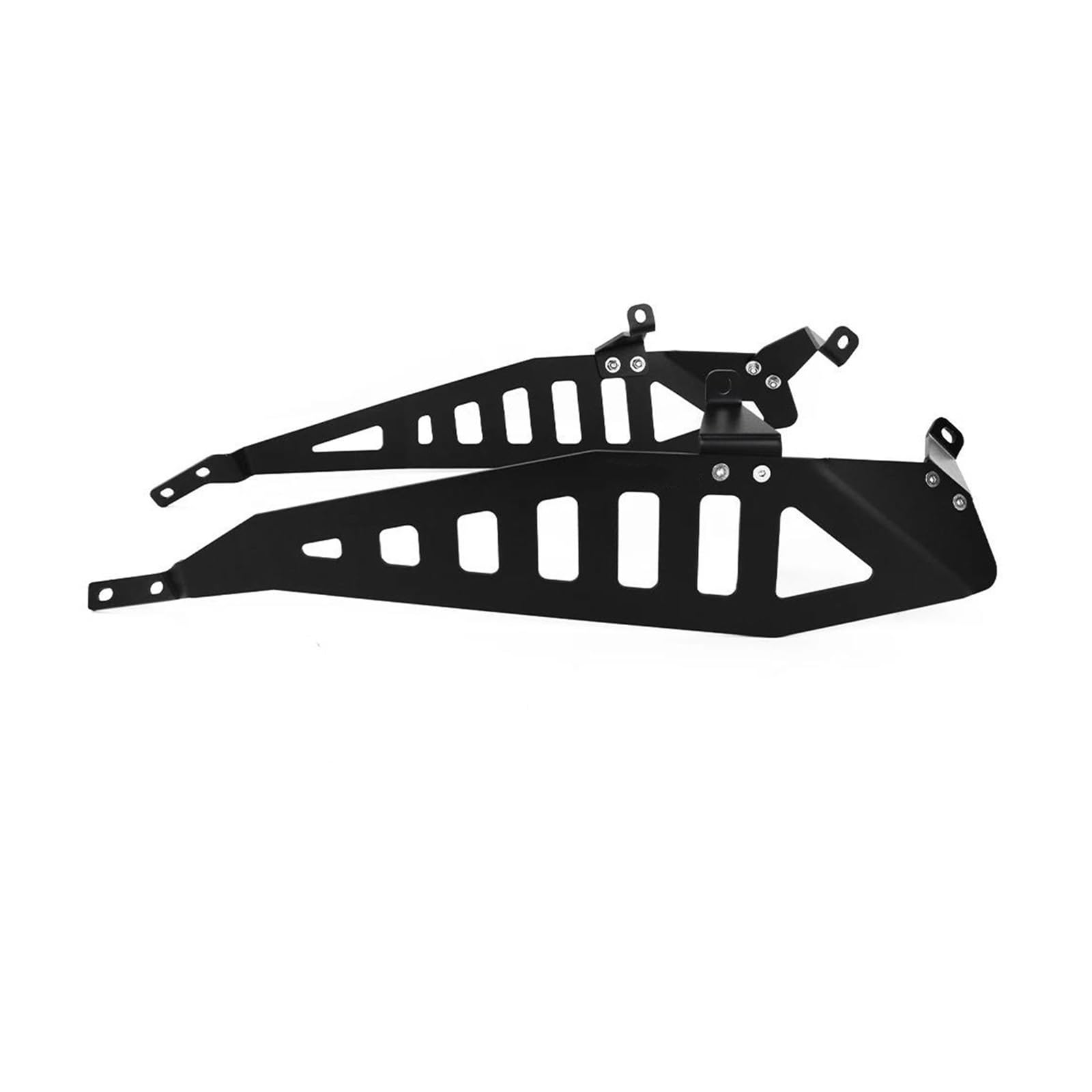 Portaequipajes Cajas Moto para KLX230 2019-2025 Portaequipajes Lateral Motocicleta Soporte De Montaje Barra Alforjas