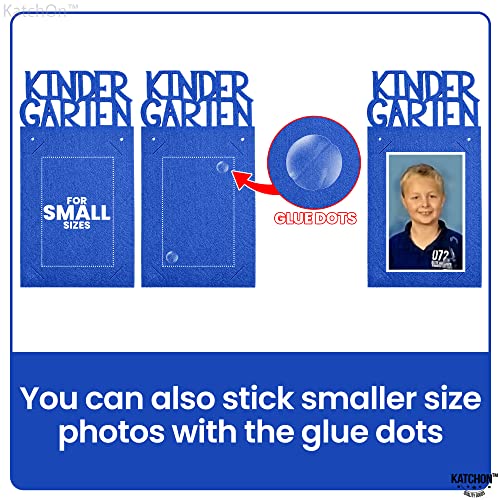 Image of KatchOn, K-12 Graduation Photo Banner 4x6 - Large, 10 Feet | Kindergarten Grad Backdrop, Blue Decorations Class of 2026 | Grad Picture Display for Graduation Decorations 2026