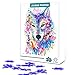 Puzzle 1000 Pieces Loup Puzzle Casse tête Enfant Jeu de Cerveau Puzzle en l'entraînement cérébral des Enfants et des Adolescents