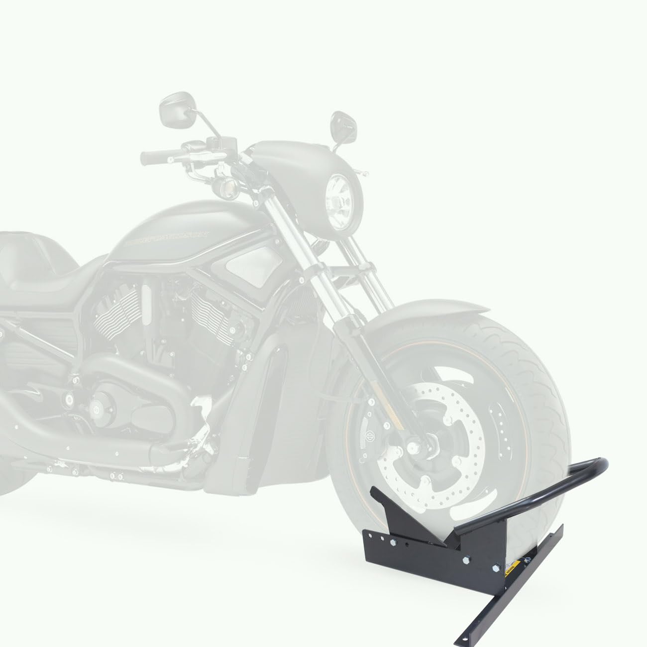 maxxhaul 80077 estándar motocicleta rueda Chock con cuna y pivotante